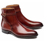 Carlos Santos Jodhpur Boots Wine Shadow