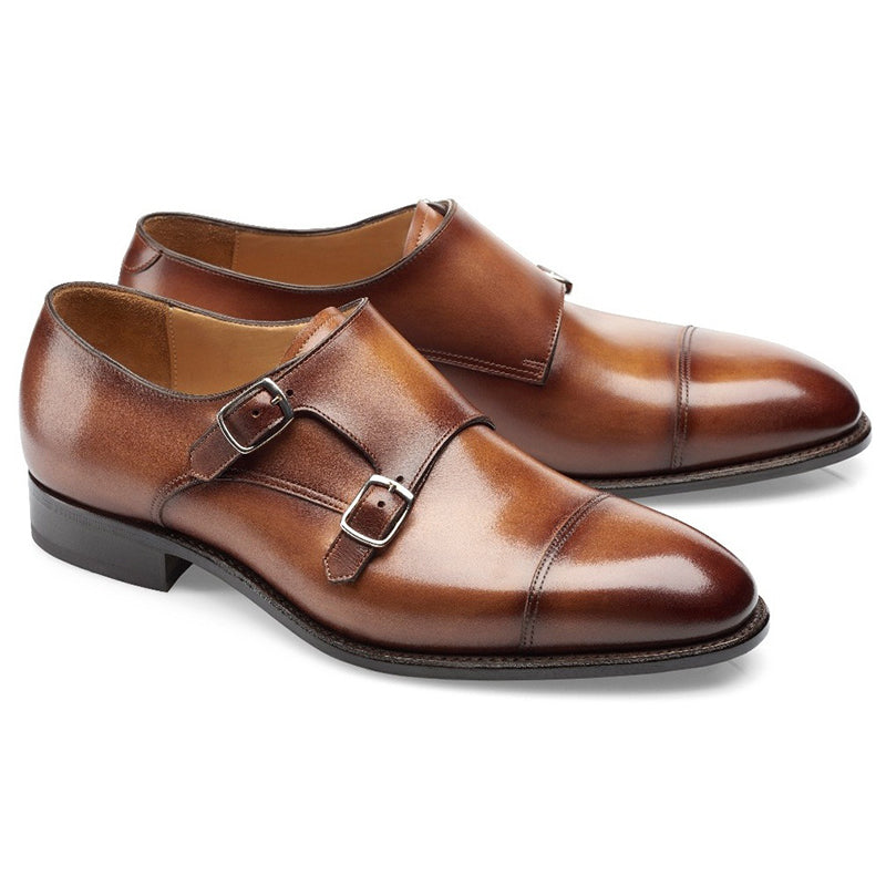 Carlos Santos Andrew 6942 Double Monk Strap Shoes Braga
