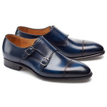 Carlos Santos Andrew 6942 Double Monk Strap Shoes Norte