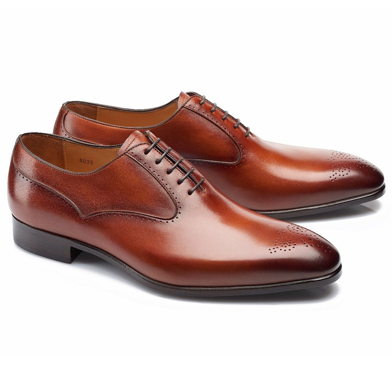 Carlos Santos Clint 8035 Medallion Toe Shoes Braga