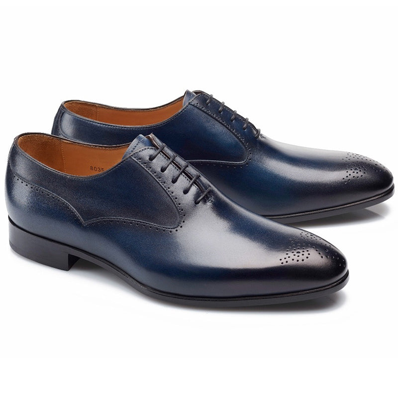 Carlos Santos Clint 8035 Medallion Toe Shoes Norte