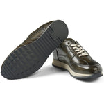 Carlos Santos Damien 8894 Leather Sneakers Bosco