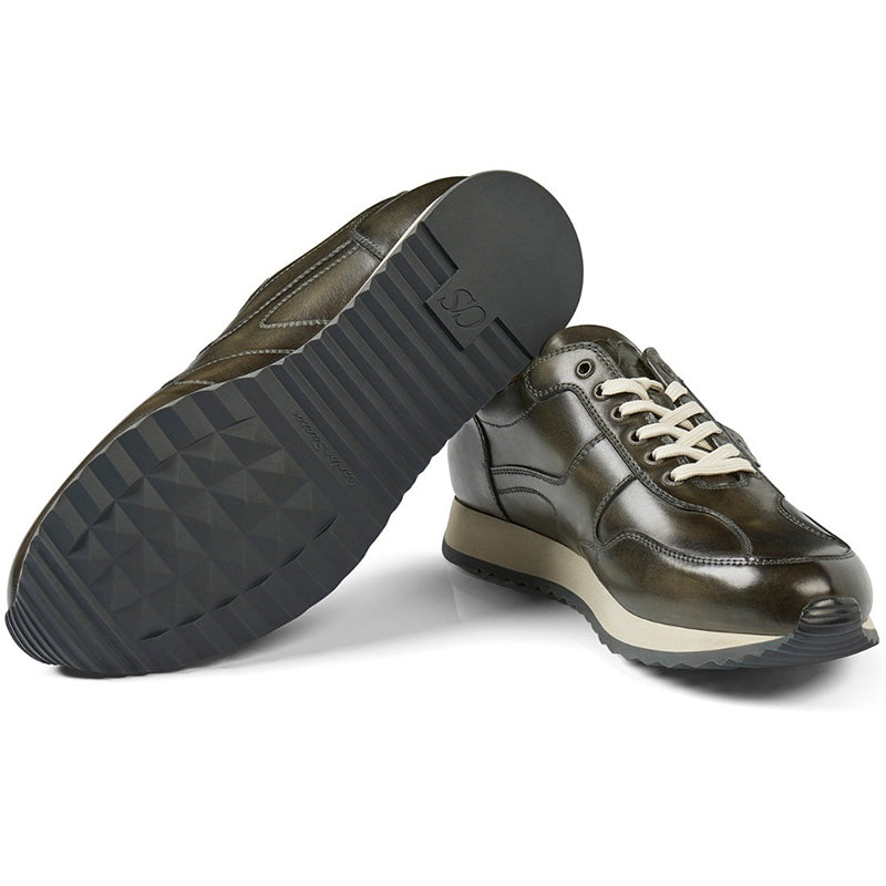 Carlos Santos Damien 8894 Leather Sneakers Bosco
