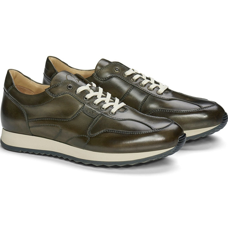 Carlos Santos Damien 8894 Leather Sneakers Bosco