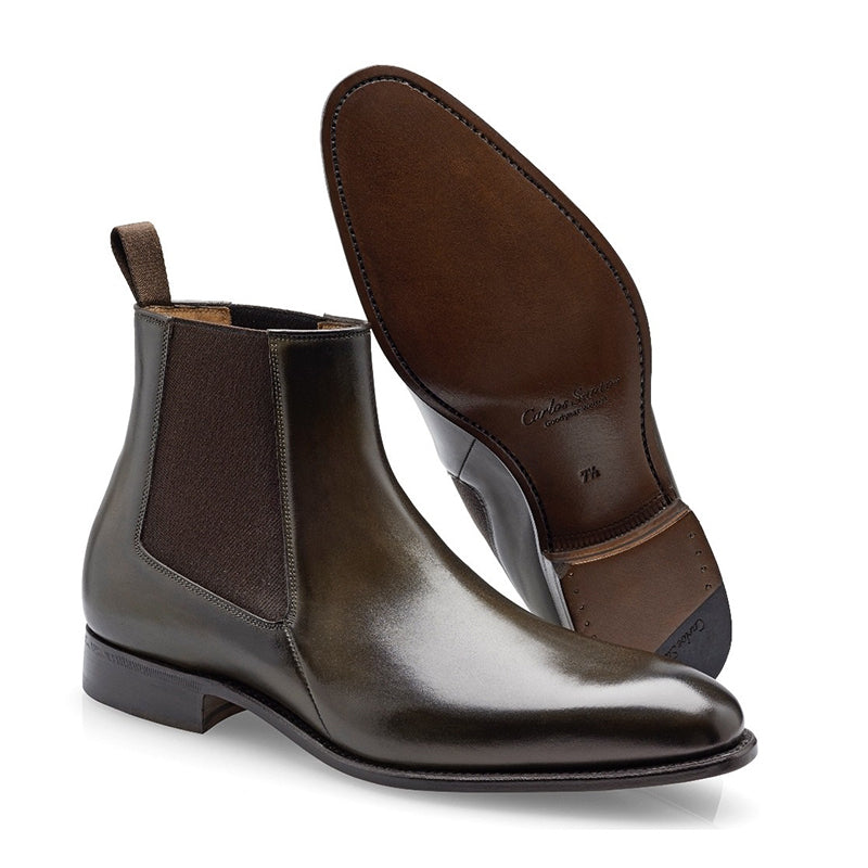 Carlos Santos Daniel 7902 Chelsea Boots Bosco