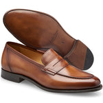 Carlos Santos Elliot 9176 Penny Loafer Shoes Braga
