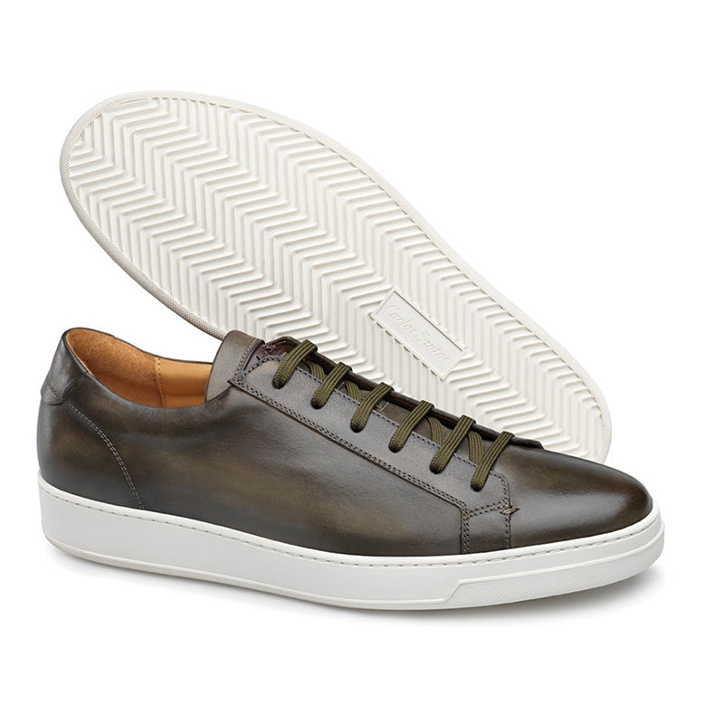 Carlos Santos Elmer 9617 Leather Sneakers Bosco