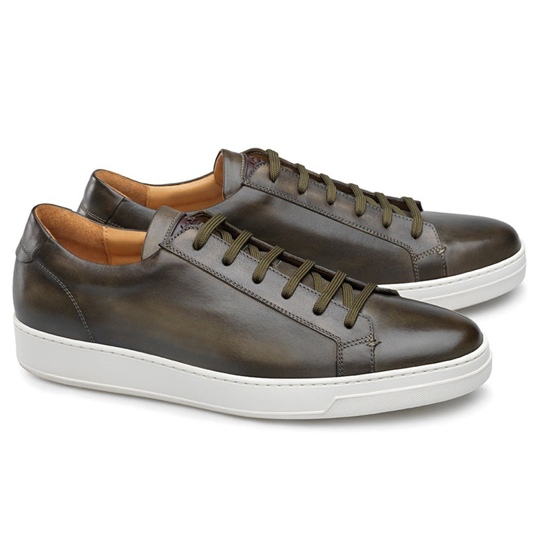 Carlos Santos Elmer 9617 Leather Sneakers Bosco