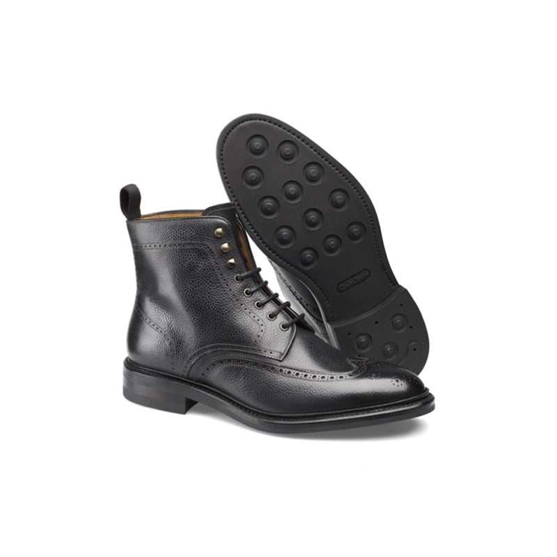 Carlos Santos Gladiator 8922 Lace-up Boots Noir Shadow
