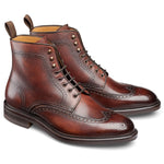 Carlos Santos Gladiator 8922 Lace-up Boots Wine Shadow