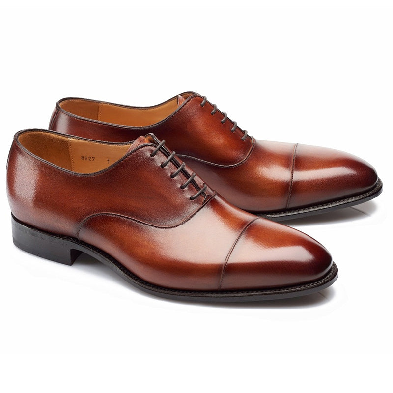Carlos Santos Harold 8627 Cap Toe Oxfords Braga