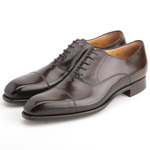 Carlos Santos Orazo Cap Toe Oxfords Dark Brown