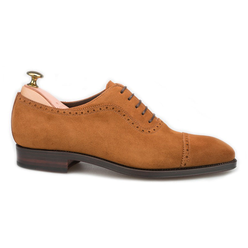 Carmina Adelaide 80406 Rain Tobacco Suede
