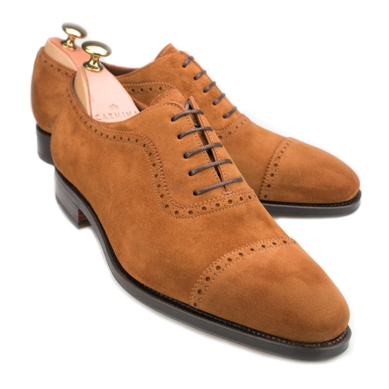 Carmina Adelaide 80406 Rain Tobacco Suede