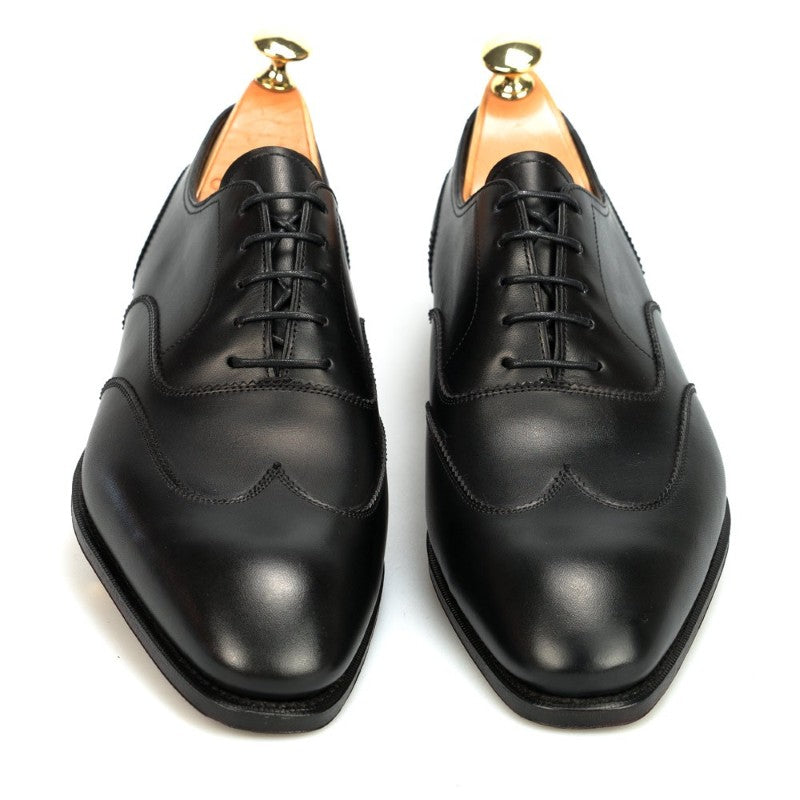 Carmina Austerity Brogue Oxford 80270 Simpson Black Vegano