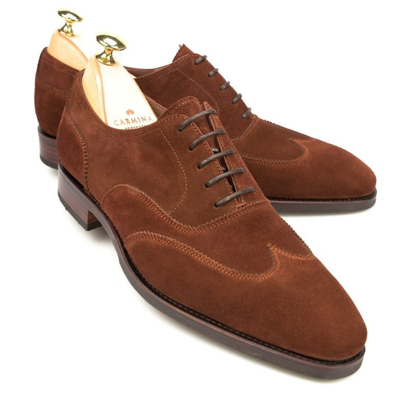 Carmina Austerity Brogue Oxford 80270 Simpson Polo Suede