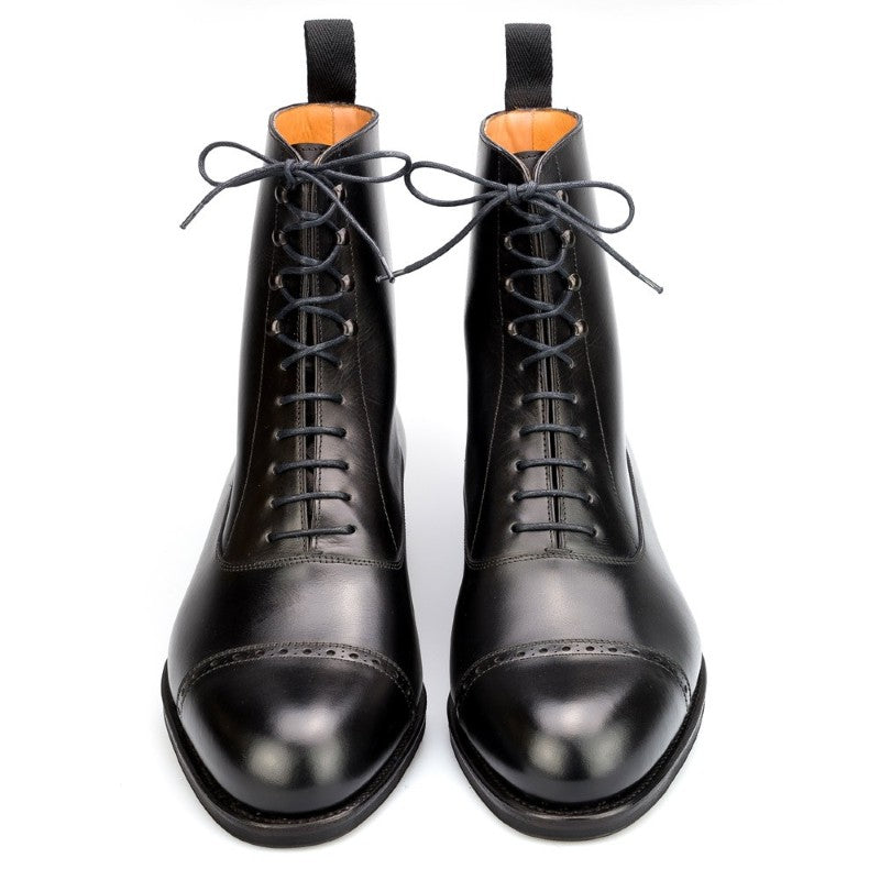 Carmina Balmoral Dress Boots 80092 Forest Black
