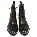 Carmina Balmoral Shell Cordovan Boots 80092 Forest Black