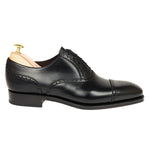 Carmina Cap Toe Oxfords 10051 Rain Black