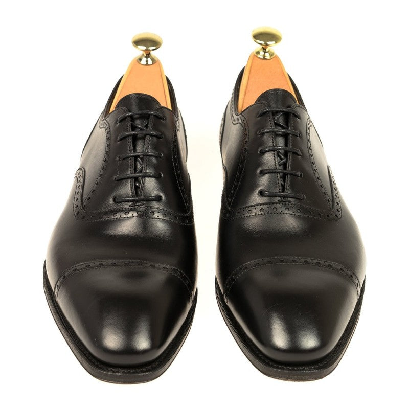 Carmina Cap Toe Oxfords 80105 Simpson Black