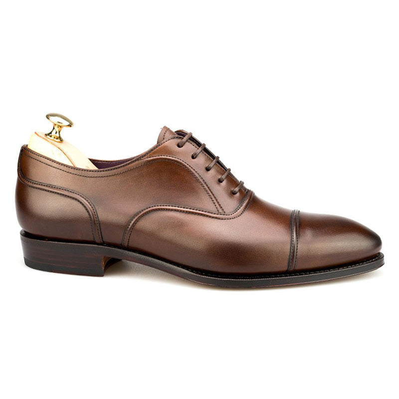 Carmina Cap Toe Oxfords 80267 Inca Brown