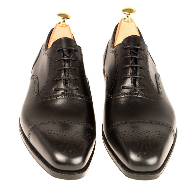 Carmina Cap Toe Oxfords 80593 Costitx Black