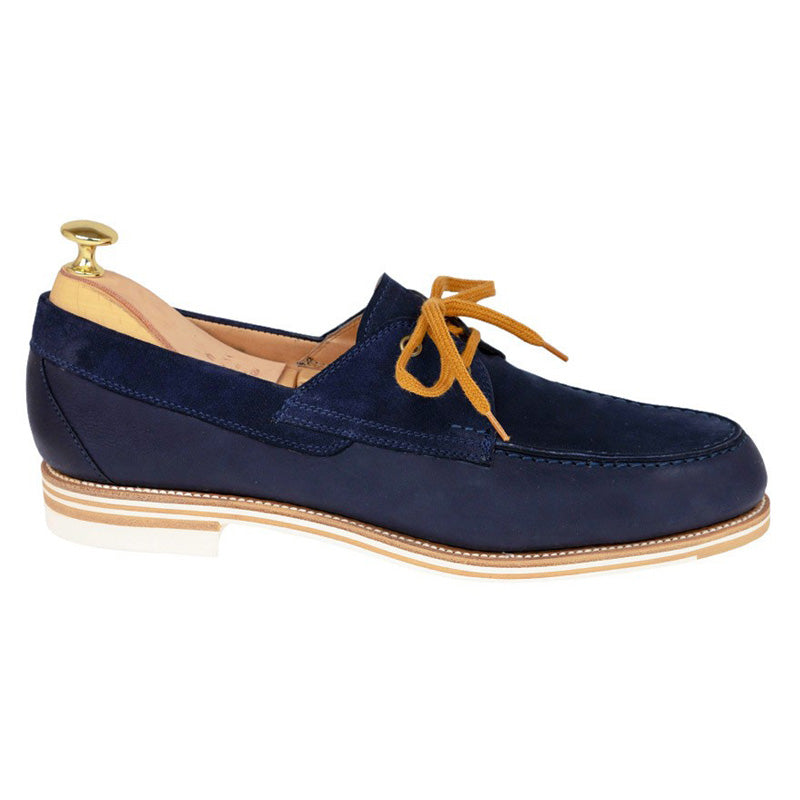 Carmina Casual Derby Soft and Hard 80614 Mestral Navy