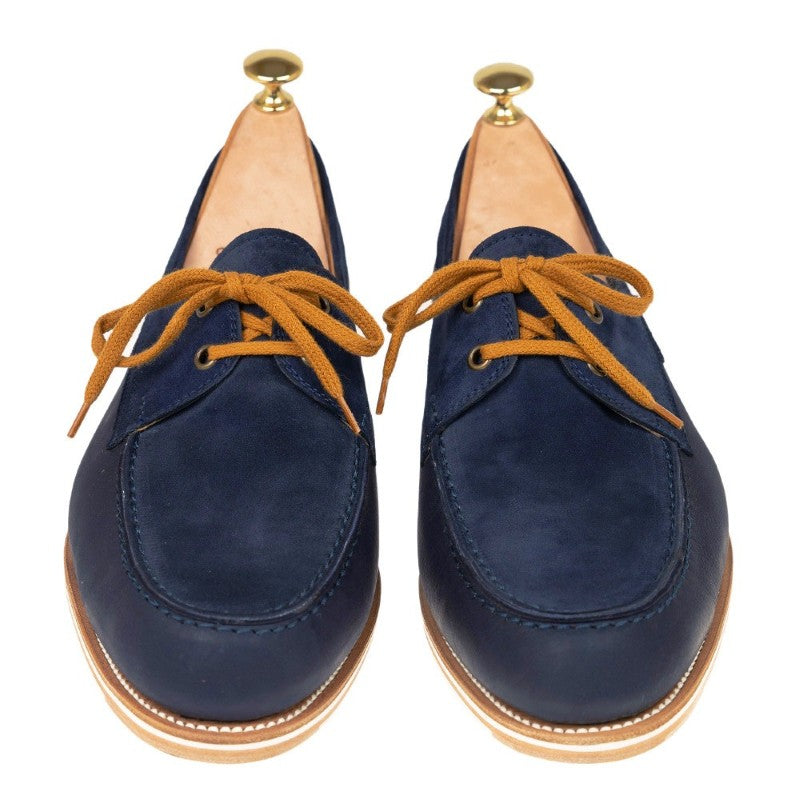 Carmina Casual Derby Soft and Hard 80614 Mestral Navy