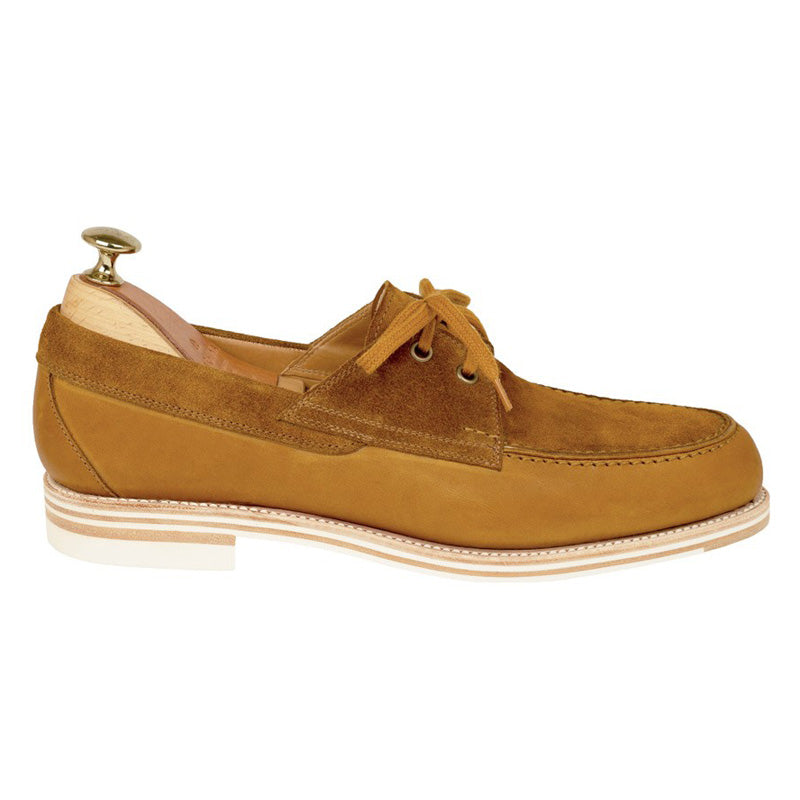 Carmina Casual Derby Soft and Hard 80614 Mestral Tobacco