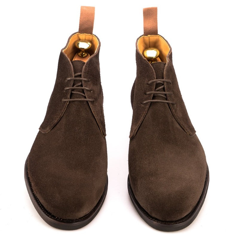 Carmina Chukka Boots 10027 Forest Brown Suede