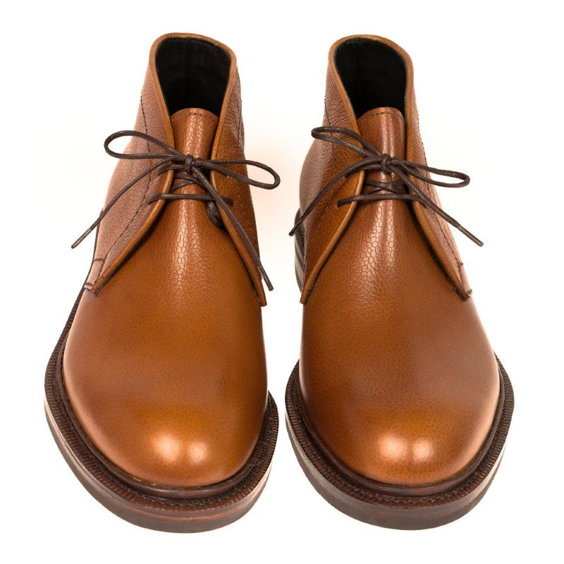 Carmina Chukka Boots 80503 Calvia Tan