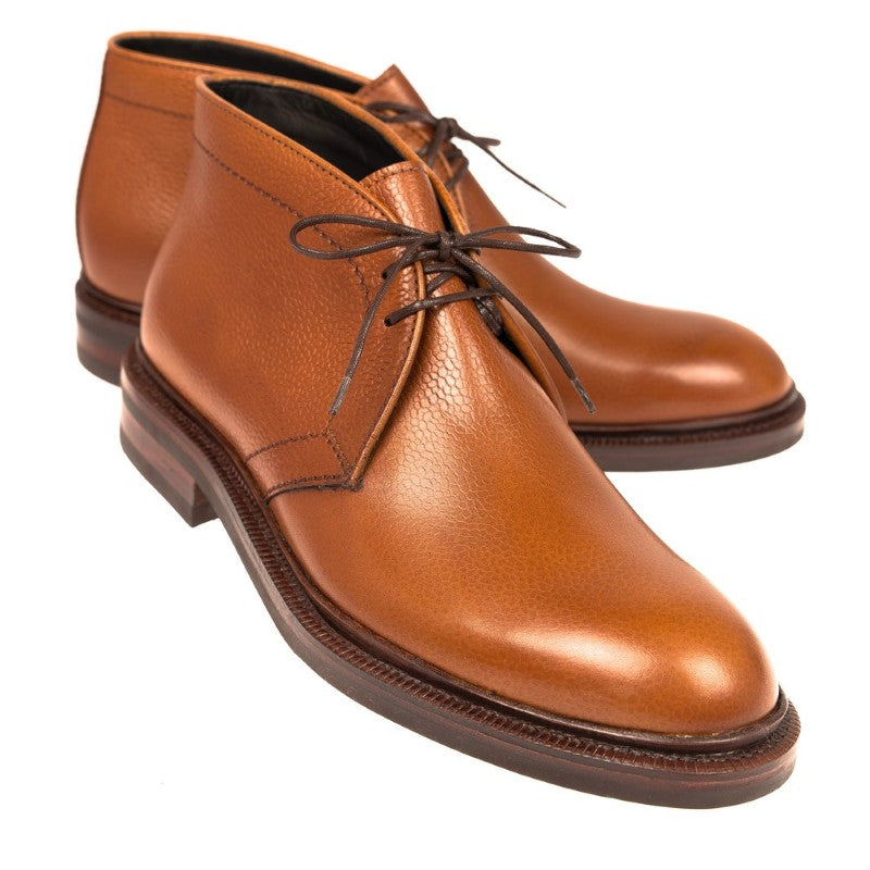 Carmina Chukka Boots 80503 Calvia Tan