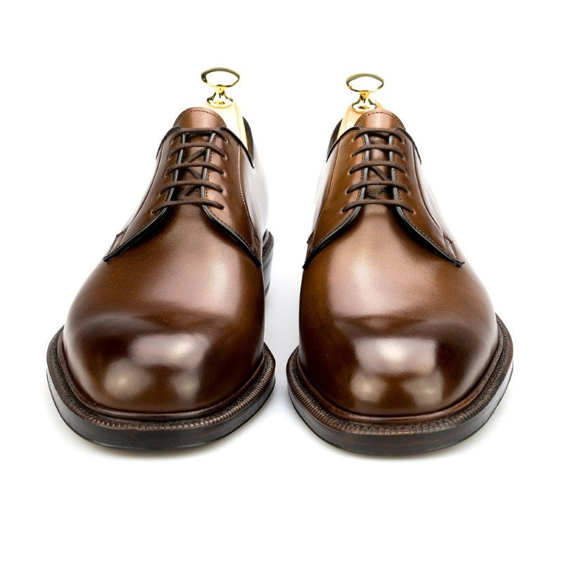 Carmina Derby Dress Shoes 531 Detroit Brown Pebble