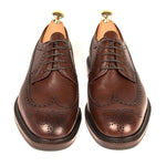 Carmina Derby Shoes 532 Detroit Chestnut Pebble