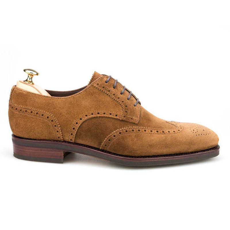 Carmina Derby Shoes 80254 Rain Snuff Suede