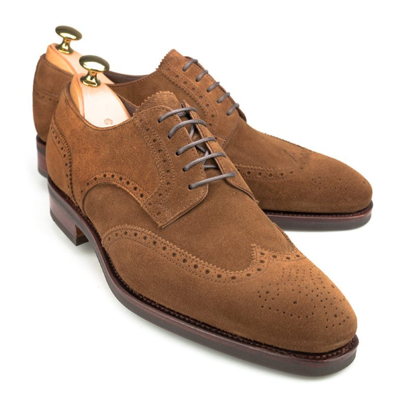 Carmina Derby Shoes 80254 Rain Snuff Suede