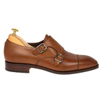 Carmina Double Monk Strap 10003 Simpson Tan