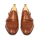 Carmina Double Monk Strap 10003 Simpson Tan