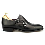 Carmina Double Monk Strap 80250 Inca Black