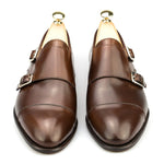 Carmina Double Monk Strap 80250 Inca Brown