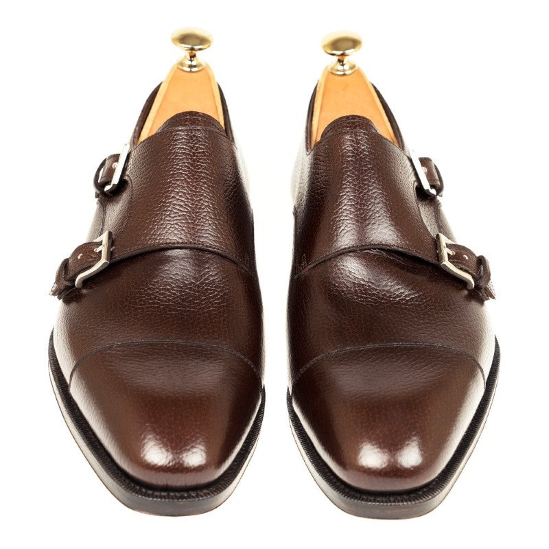 Carmina Double Monk Strap 80544 Rain Brown