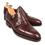 Carmina Double Monk Strap 80544 Rain Burgundy