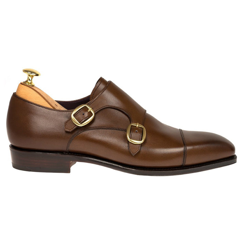 Carmina Double Monk Strap 80626 Brown