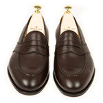 Carmina Full Strap Penny Loafers 80372 Uetam Ee Brown
