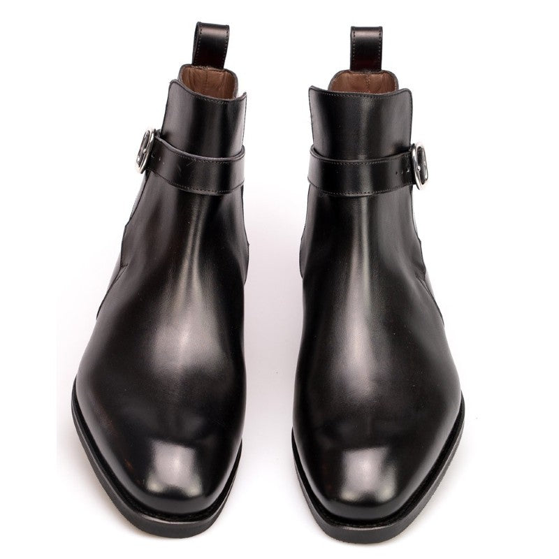 Carmina Jodhpur Boots 865 Rain Black