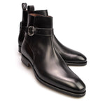 Carmina Jodhpur Boots 865 Rain Black
