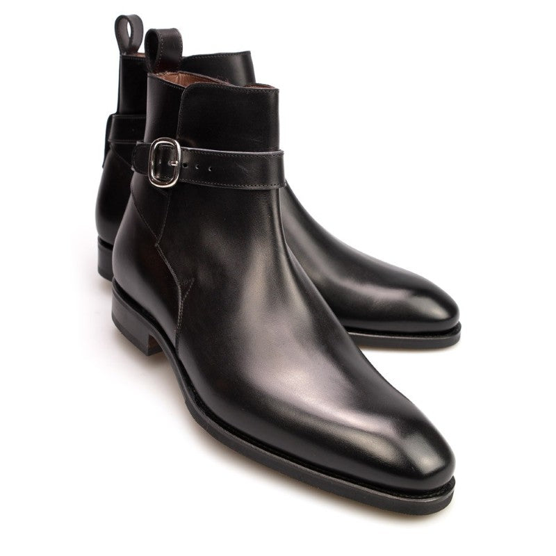 Carmina Jodhpur Boots 865 Rain Black