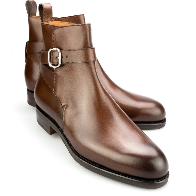 Carmina Jodhpur Dress Boots 865 Forest Brown