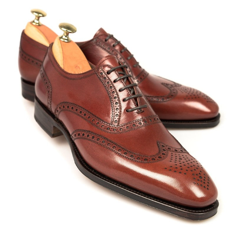 Carmina Kid Leather Oxfords 80554 Simpson Libano