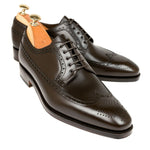 Carmina Longwing Derby Shoes 80474 Rain Brown
